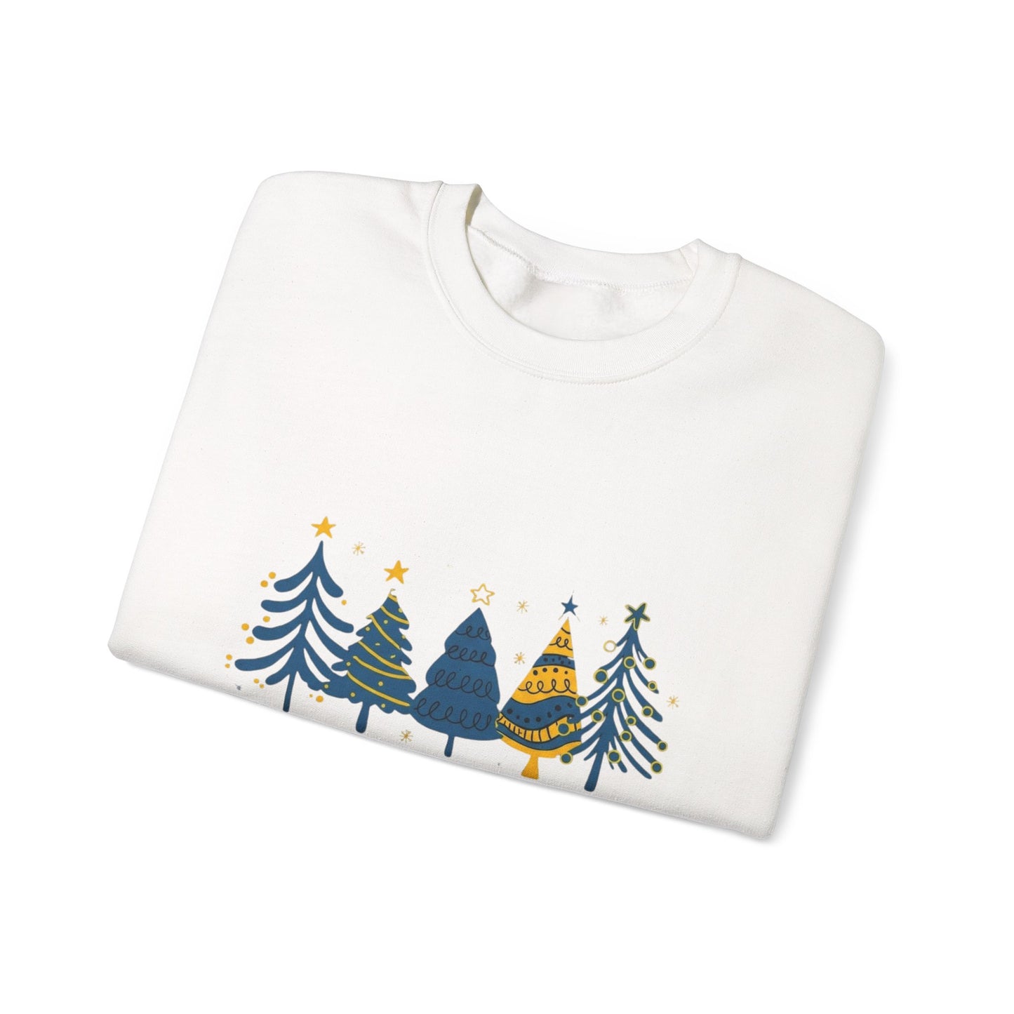 Christmas Tree Crewneck Sweatshirt — Merry Christmas Holiday Pullover