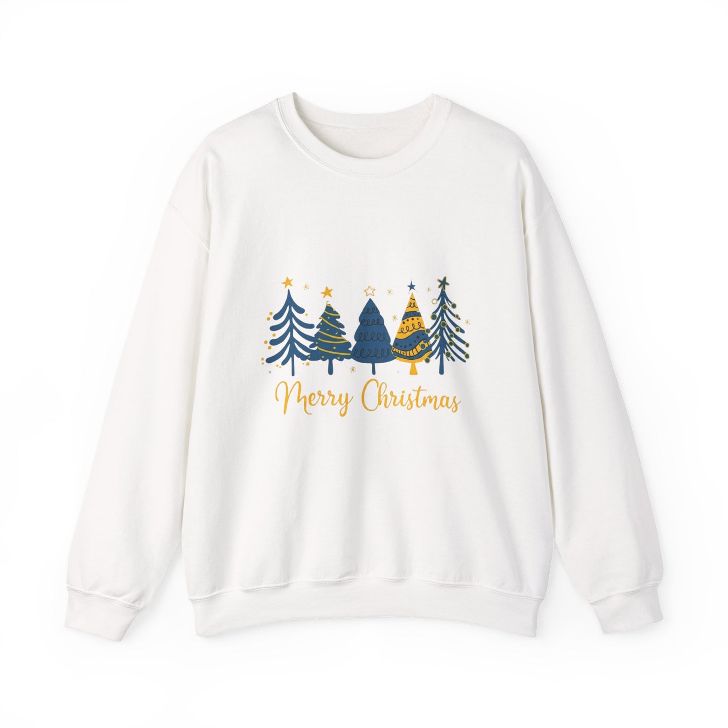 Christmas Tree Crewneck Sweatshirt — Merry Christmas Holiday Pullover