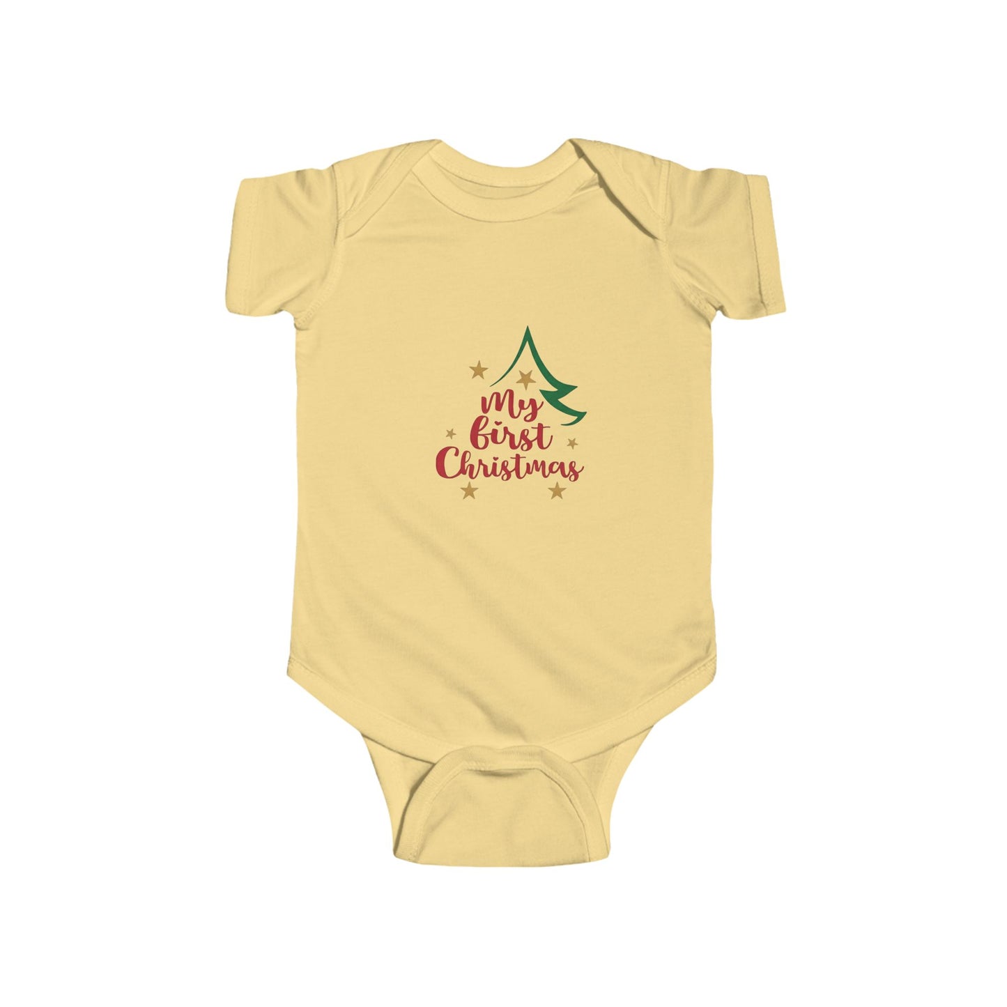 My First Christmas Baby Bodysuit — Infant Holiday Onesie