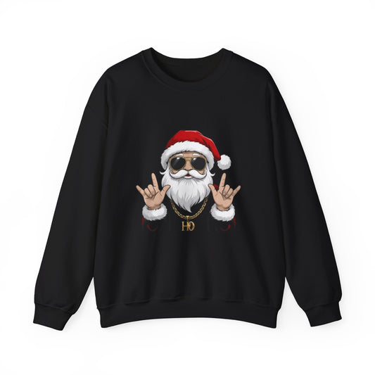 Cool Santa Vibes Crewneck Sweatshirt for the Holidays